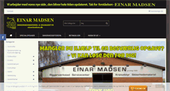 Desktop Screenshot of einarmadsen.dk